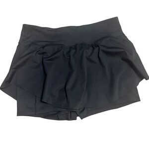Old Navy Active Skort High Rise Go Dry Powersoft Athletic Black‎ Plus Size 3X